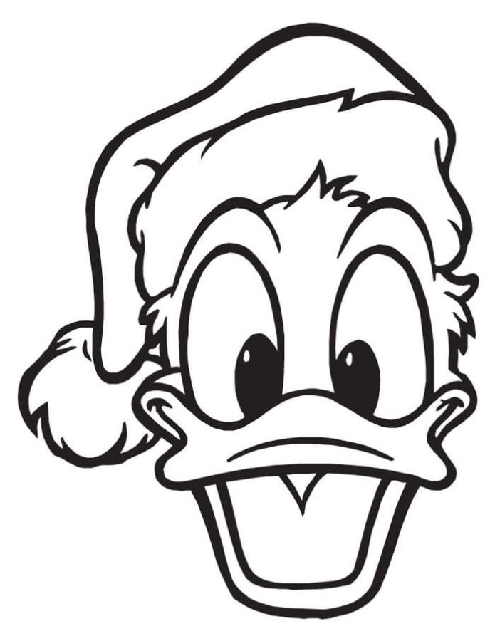 Dibujos de Pato Donald para Colorear