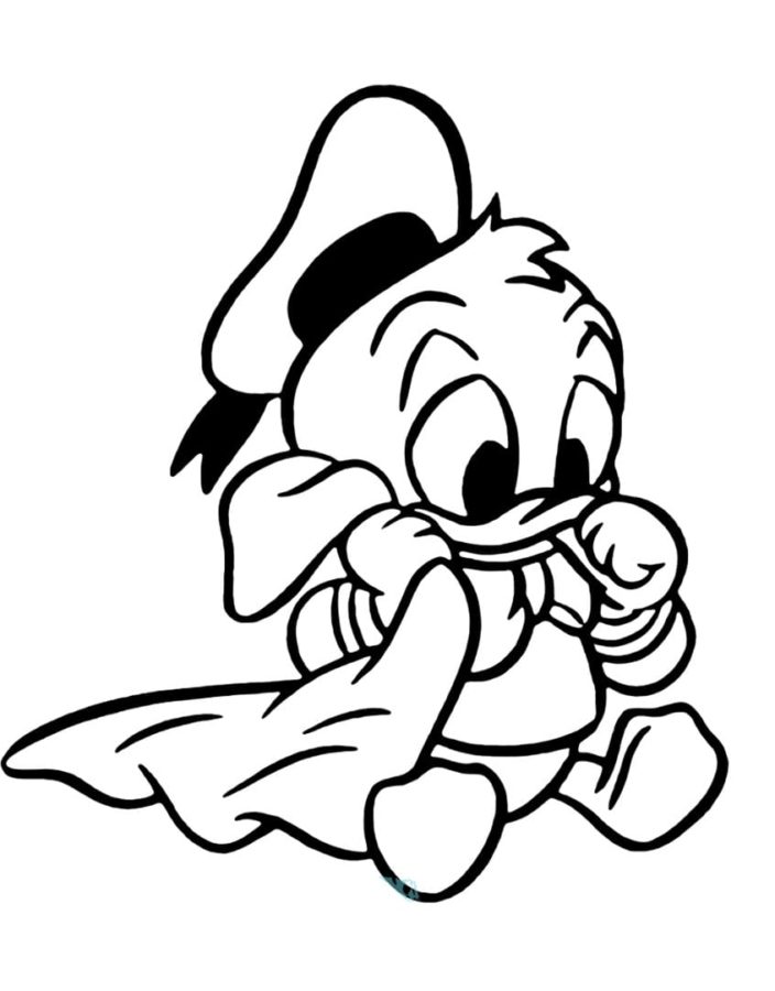 Dibujos de Pato Donald para Colorear