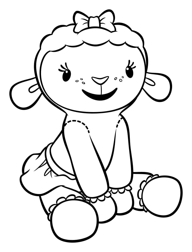 Dibujos de Doctora Juguetes para Colorear