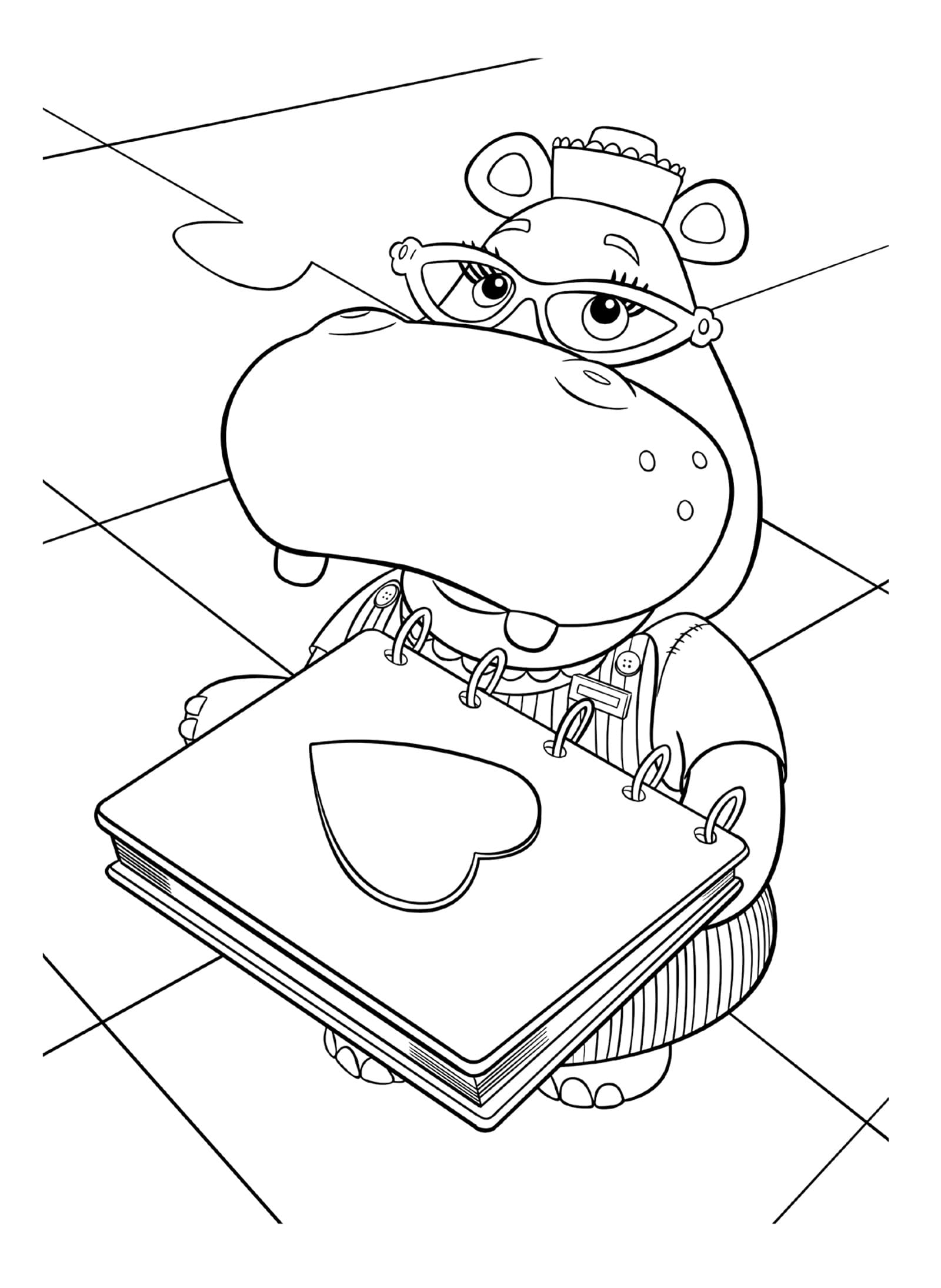 Dibujos de Doctora Juguetes para Colorear