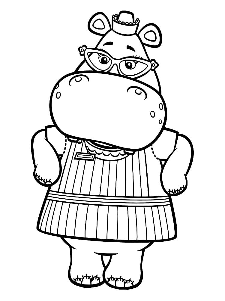 Dibujos de Doctora Juguetes para Colorear