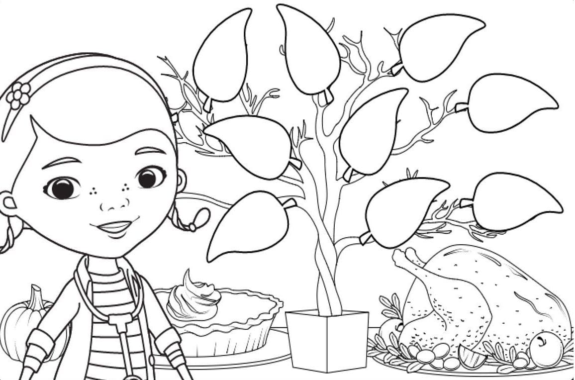 Dibujos de Doctora Juguetes para Colorear