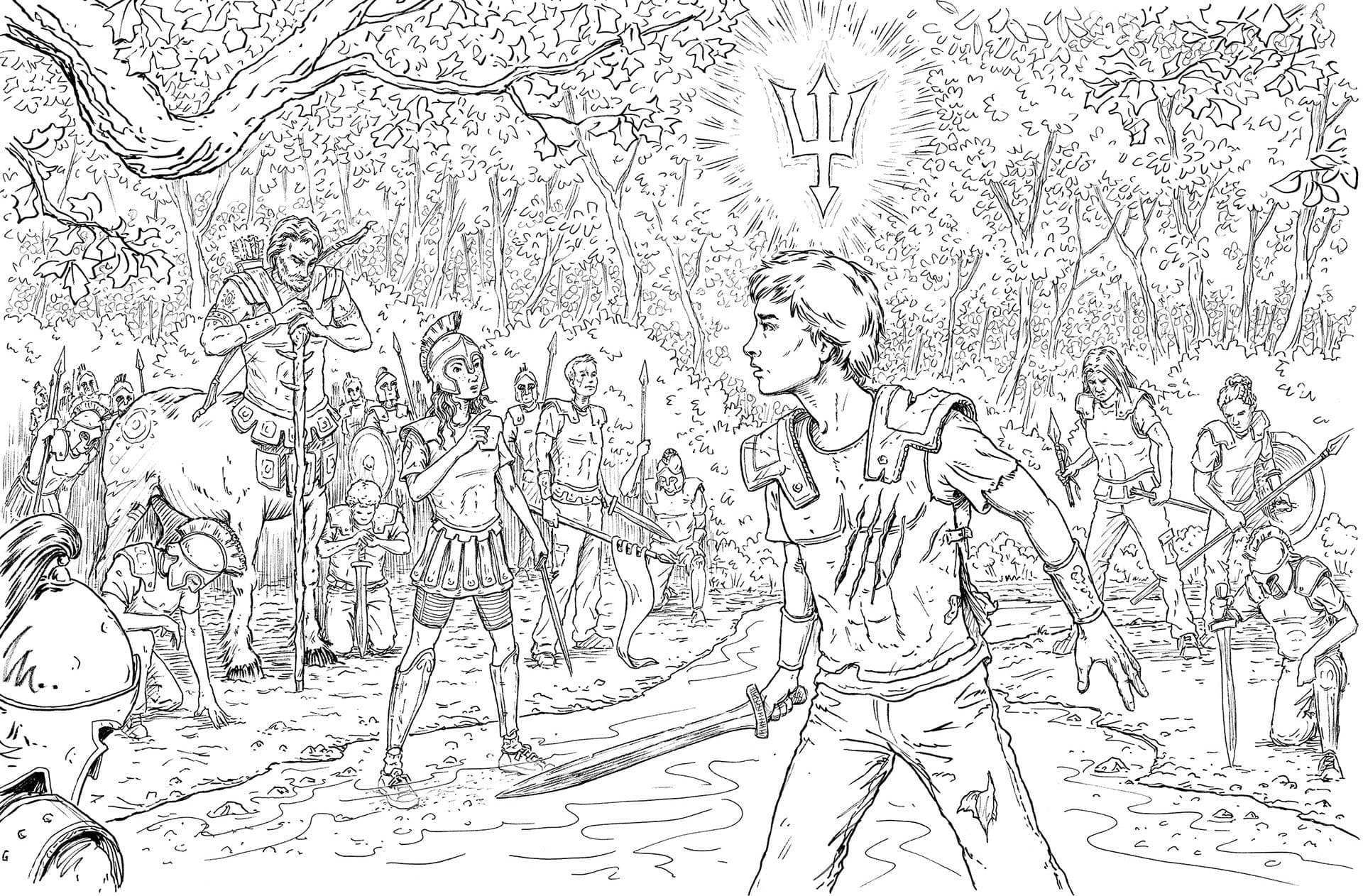 Dibujos de Percy Jackson para Colorear - Dibujo imágenes - 1665158047 310 Dibujos de Percy Jackson para Colorear Dibujos de Percy Jackson para Colorear