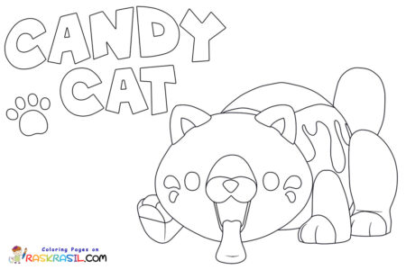 1665158148 Dibujos de Candy Cat Poppy Playtime para Colorear