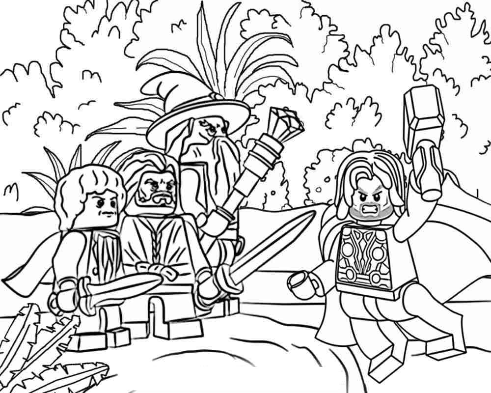 1665165961 414 Dibujos de El Senor de los Anillos para Colorear 8211