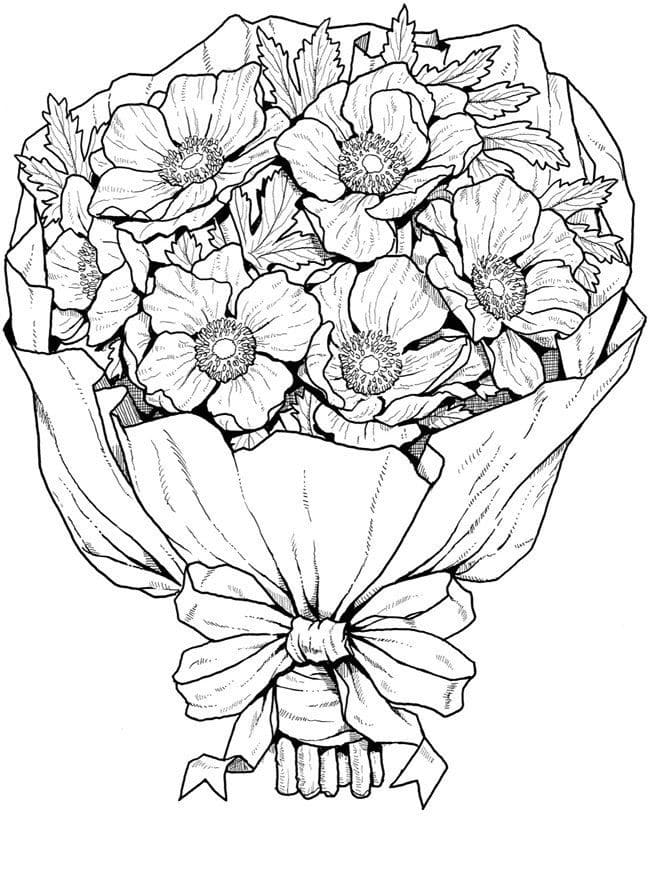 1665166693 883 Dibujos de Flores para Colorear para Adultos 8211 100 imagenes
