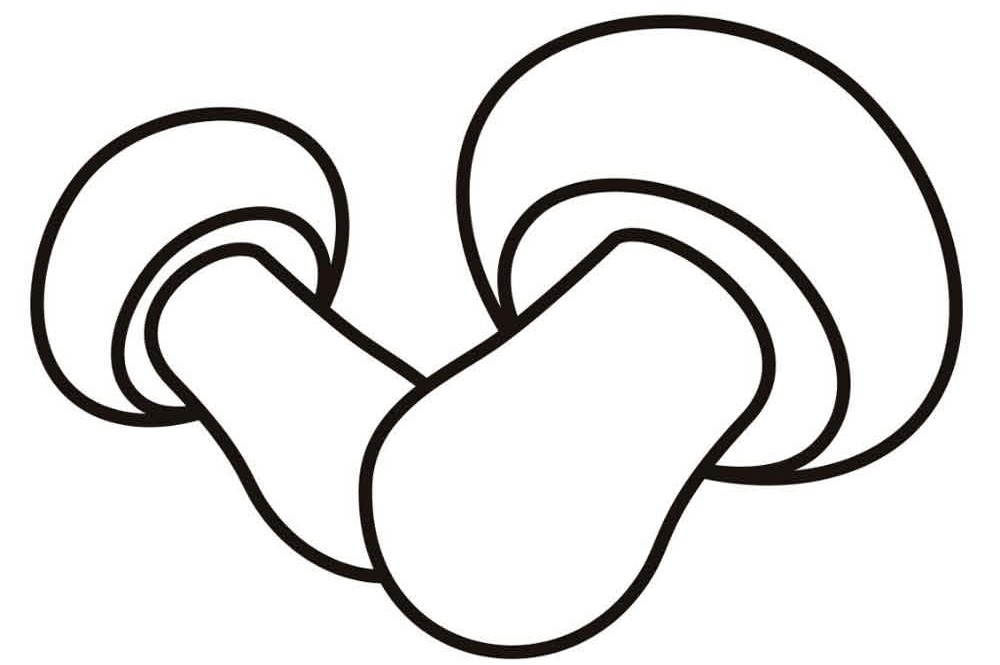 Dibujos de Hongos para Colorear - Dibujo imágenes - Dibujos de Hongos para Colorear Dibujos de Hongos para Colorear